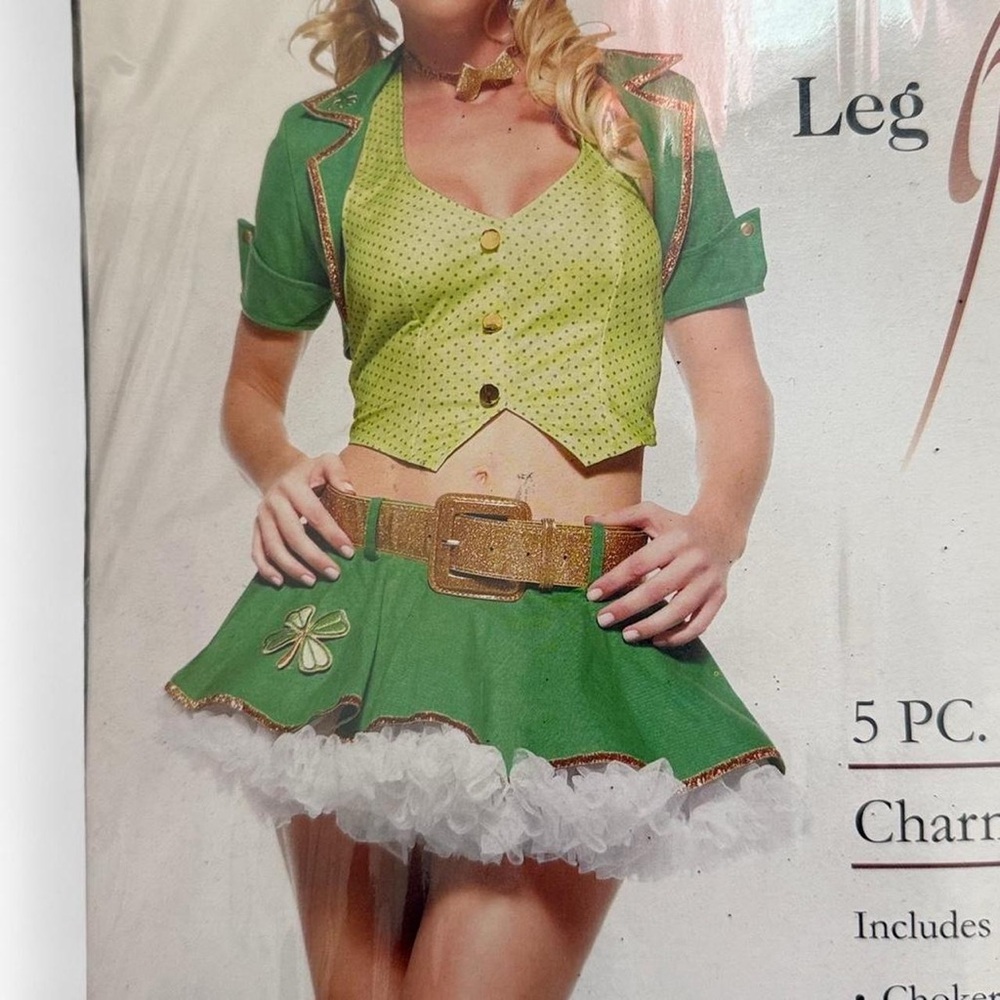 Leg Avenue Green Lucky Charm Costume